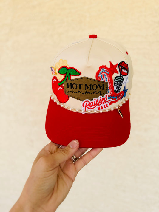 CM CO. Hot Mom Summer Raising Hell Trucker