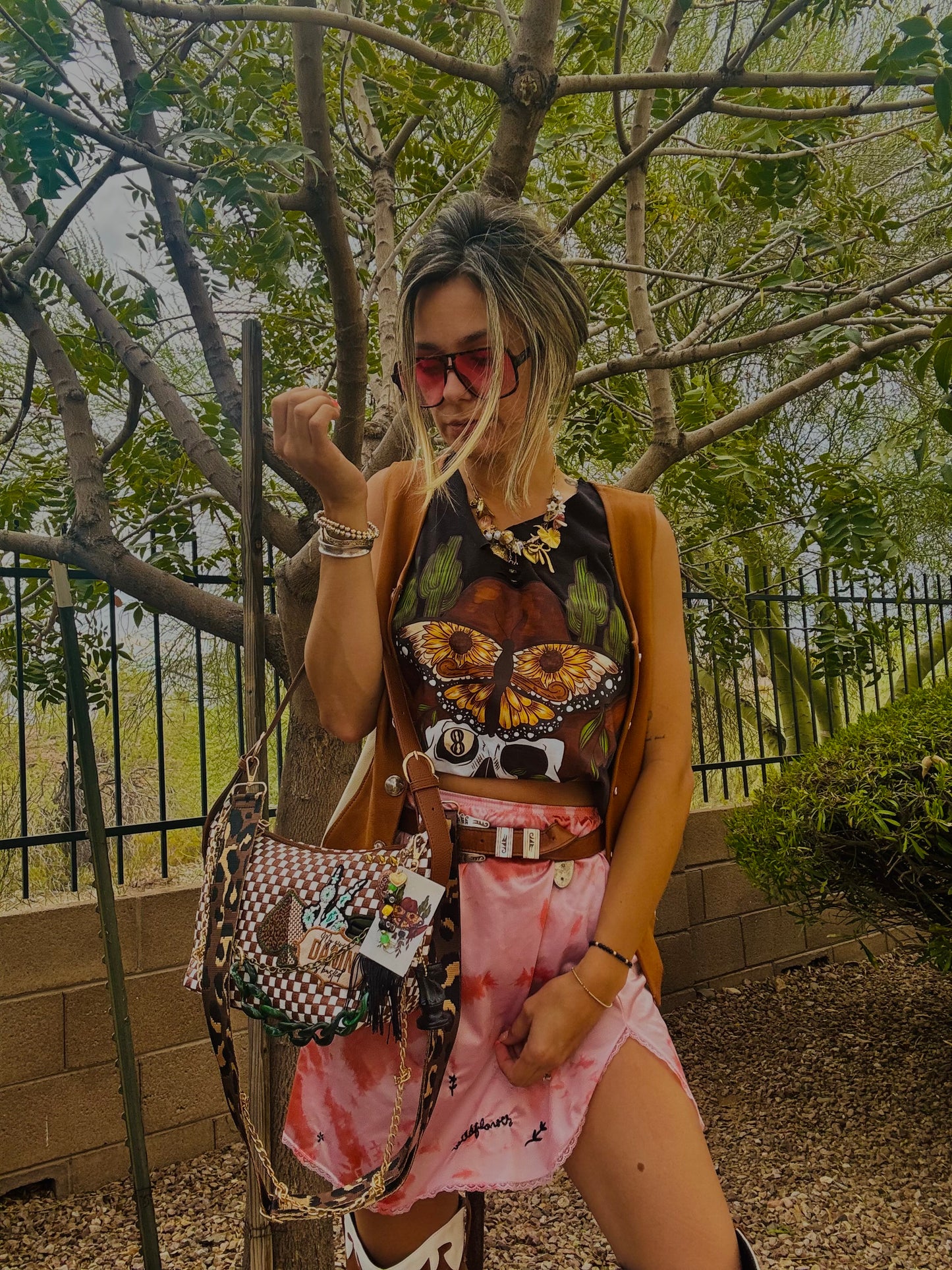 CO- DESERT QUEEN+** THE SAN TAN BAG  **3 STRAPS INCLUDED