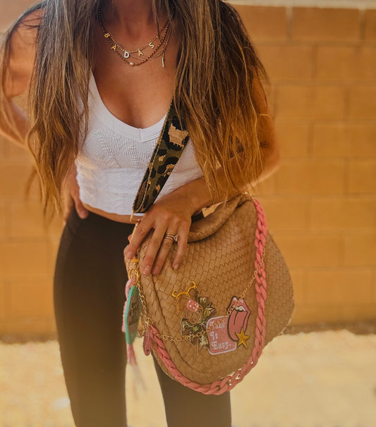 HC-  take it easy camo antler bow  *CHANDLER BAG**