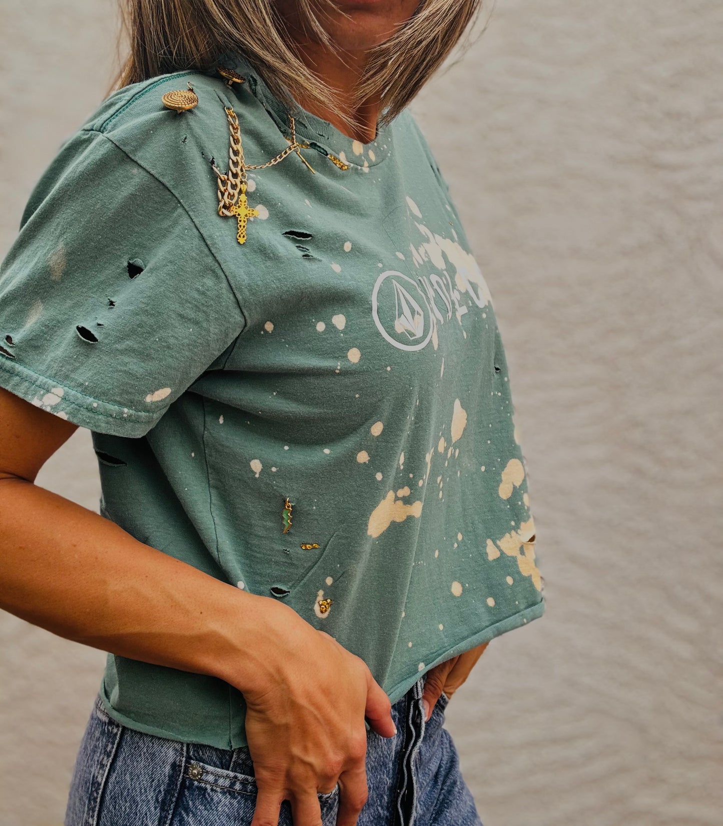 VTS-  safe skater babe + Vixen Tshirt