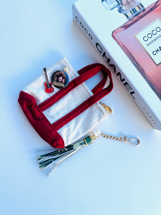 BFS- mini tote bag charm 4