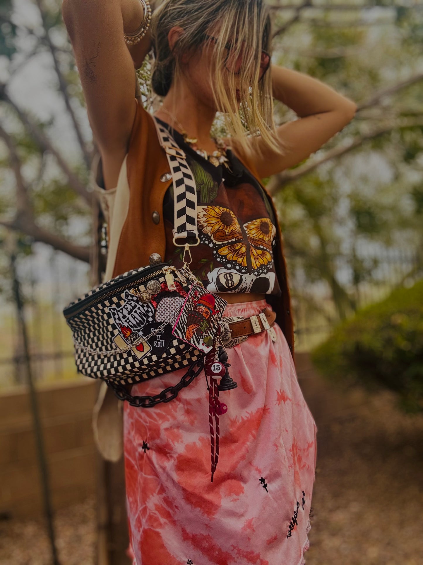 CO- YEEHAW ROCK & ROLL+ PHOENIX BAG  - 2 STRAPS INCLUDED
