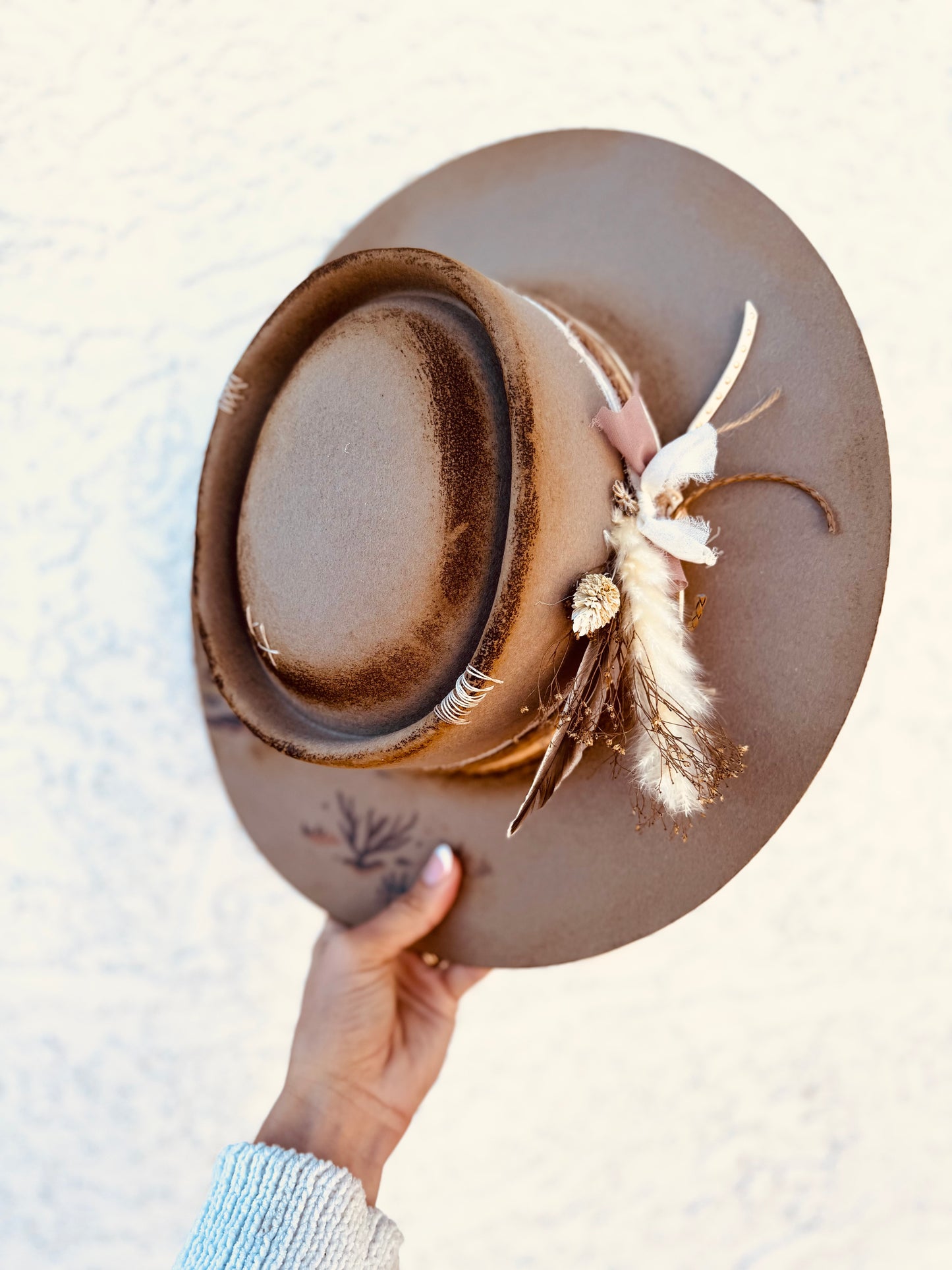 NU- Desert Dreamer  + Taupe Telescope Flat brim