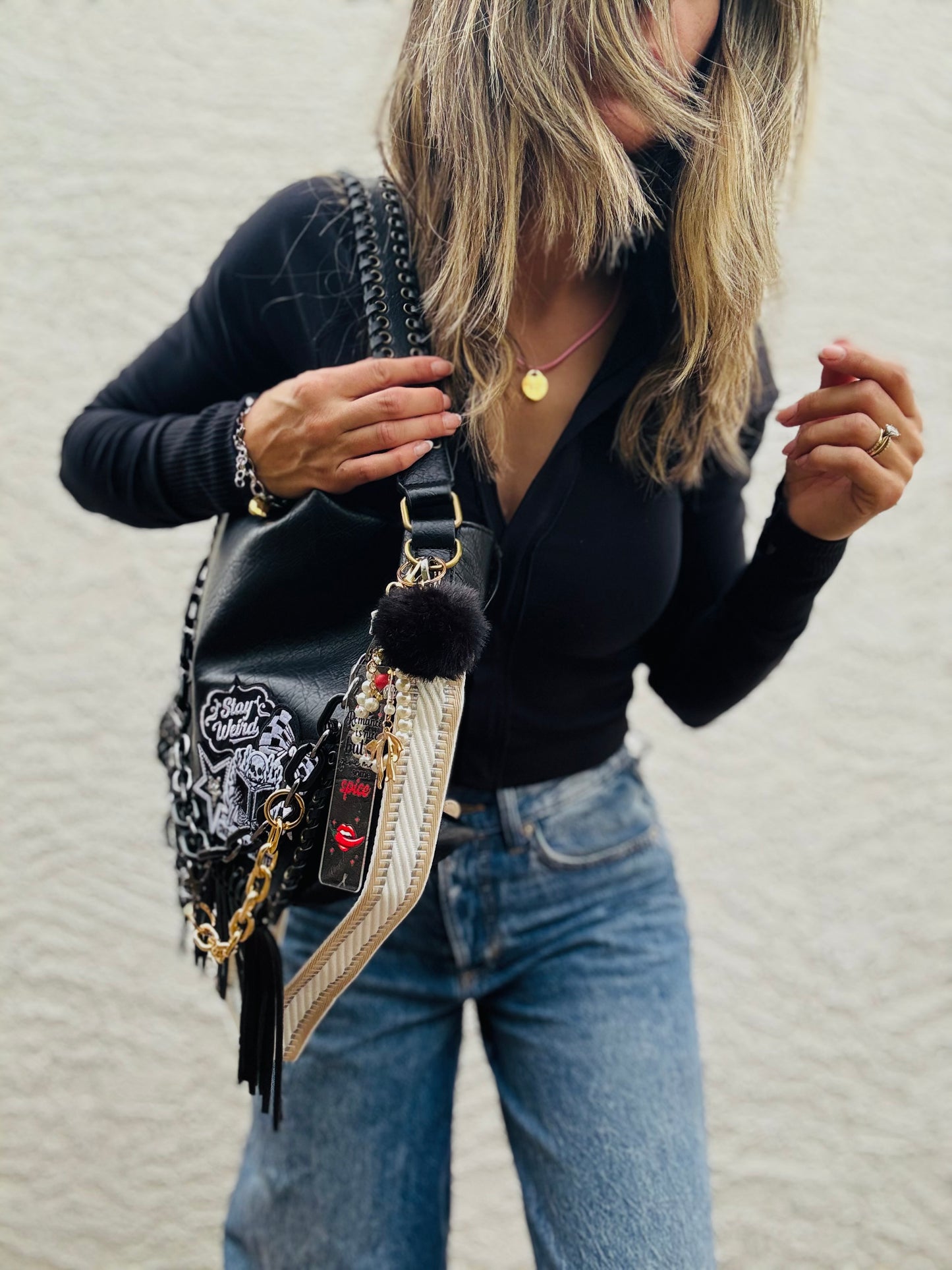AM-edgy one more chapter - crossbody strap included** The Jerome**