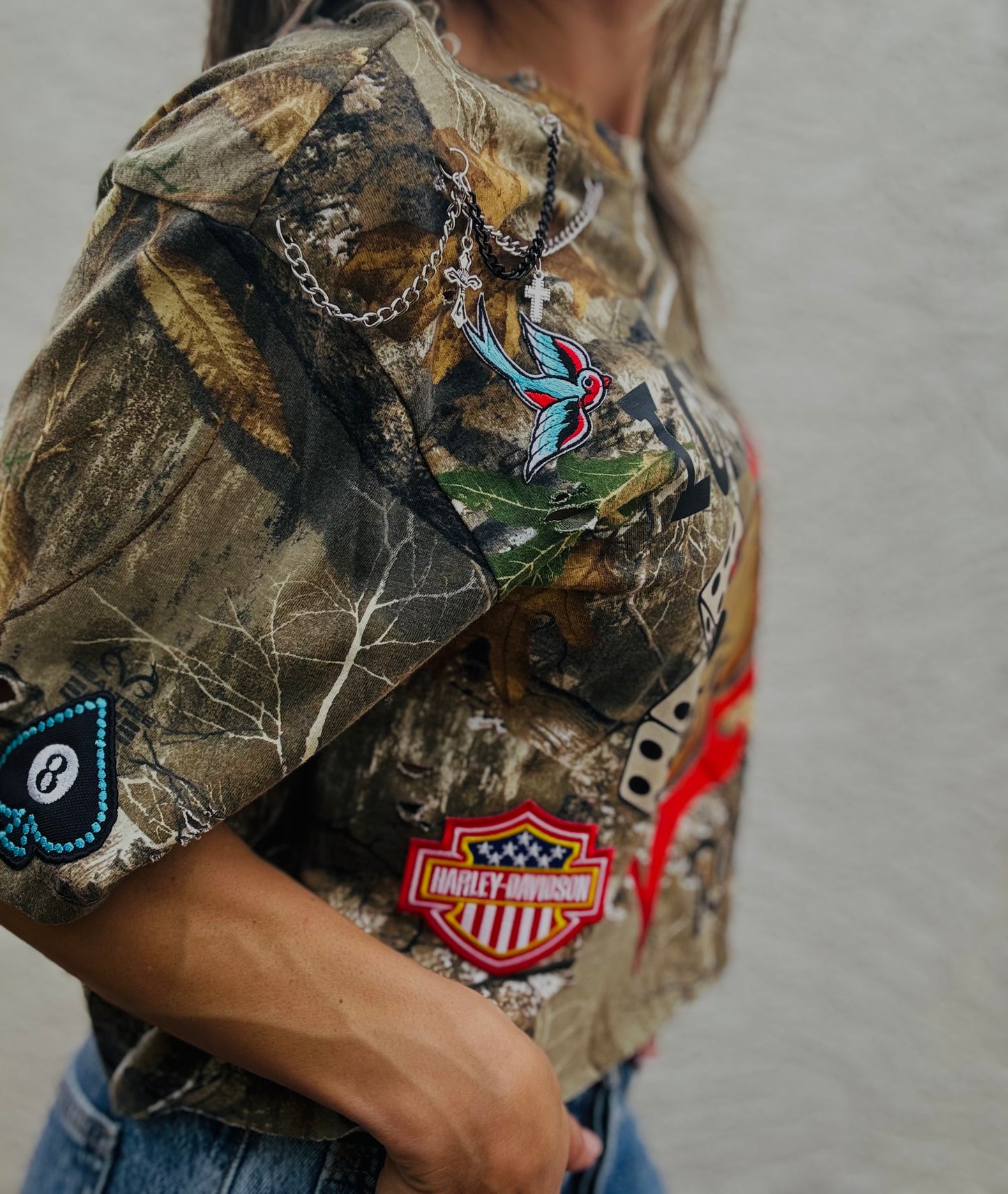 VTS- Long live rad women+ Camo + Vixen Tshirt