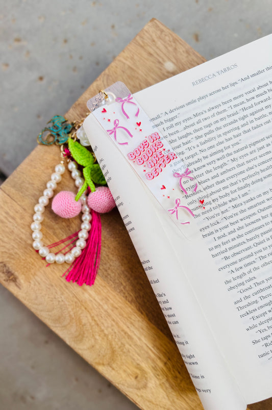 BBC-boys in books are better + pink bows