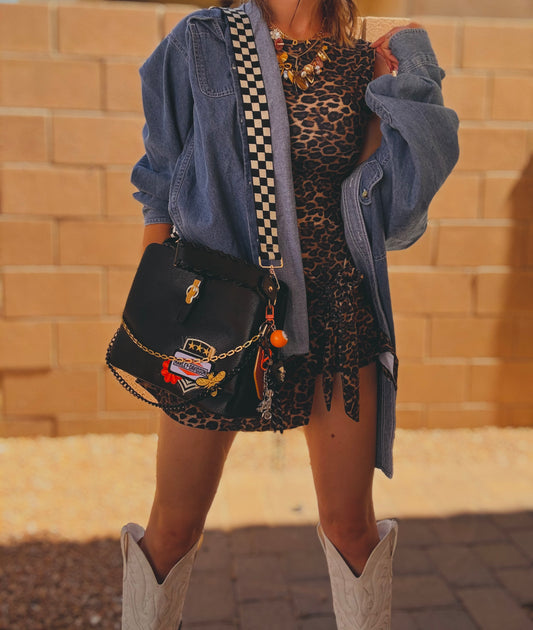 LF-bike babe retro + upgraded checker strap *TOMBSTONE*