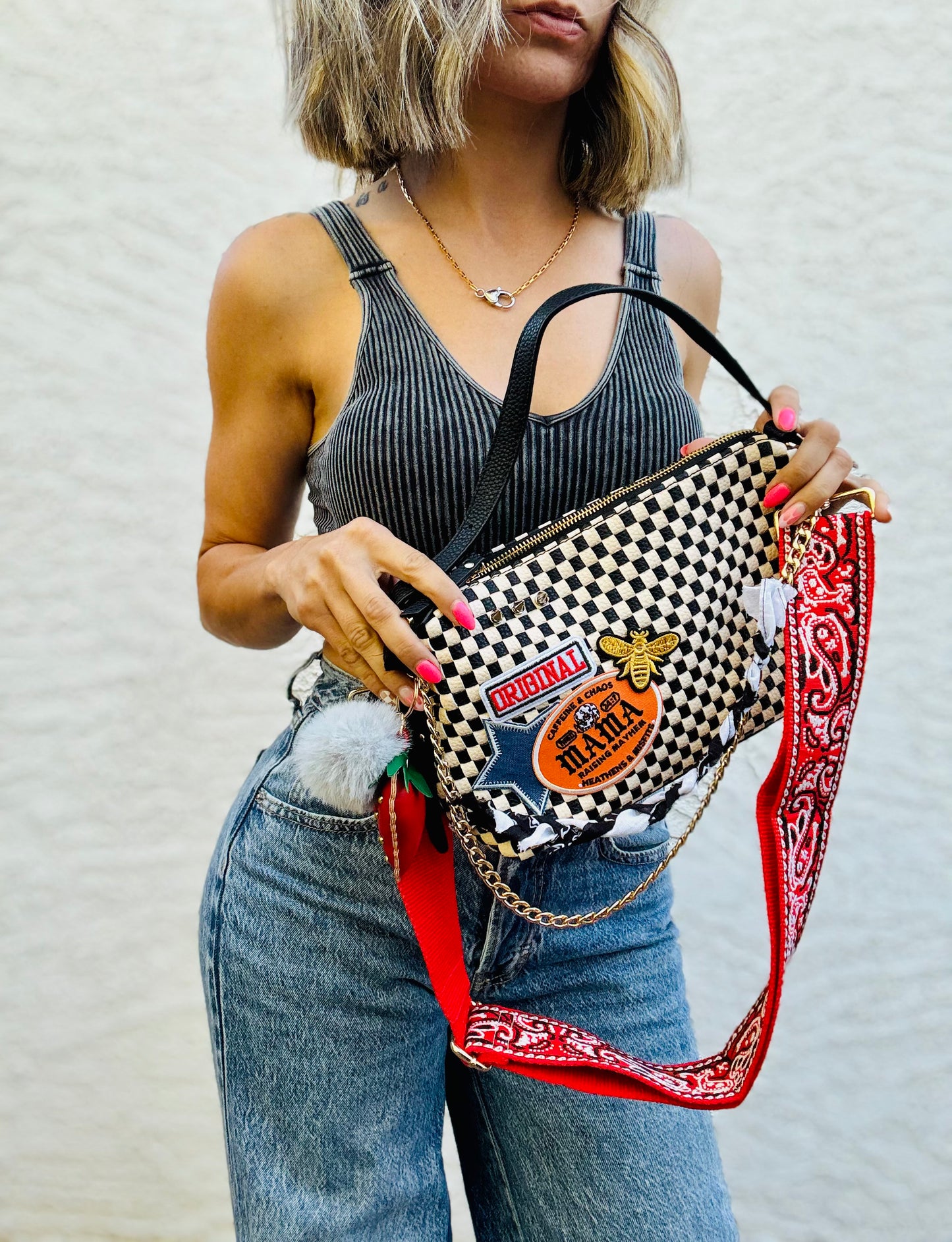 SM- OG edgy chaos mama￼+** GILBERT ** multi straps