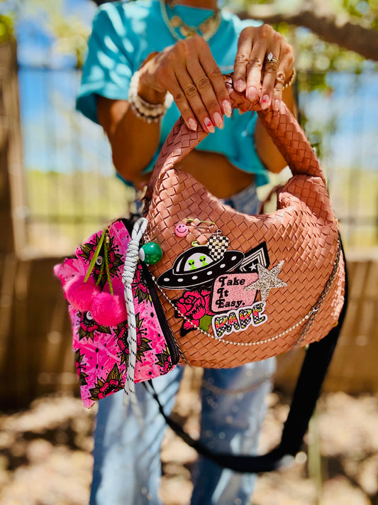 SAT-out of this world take it easy + CHANDLER BAG* comes with 2 straps worn 3 ways