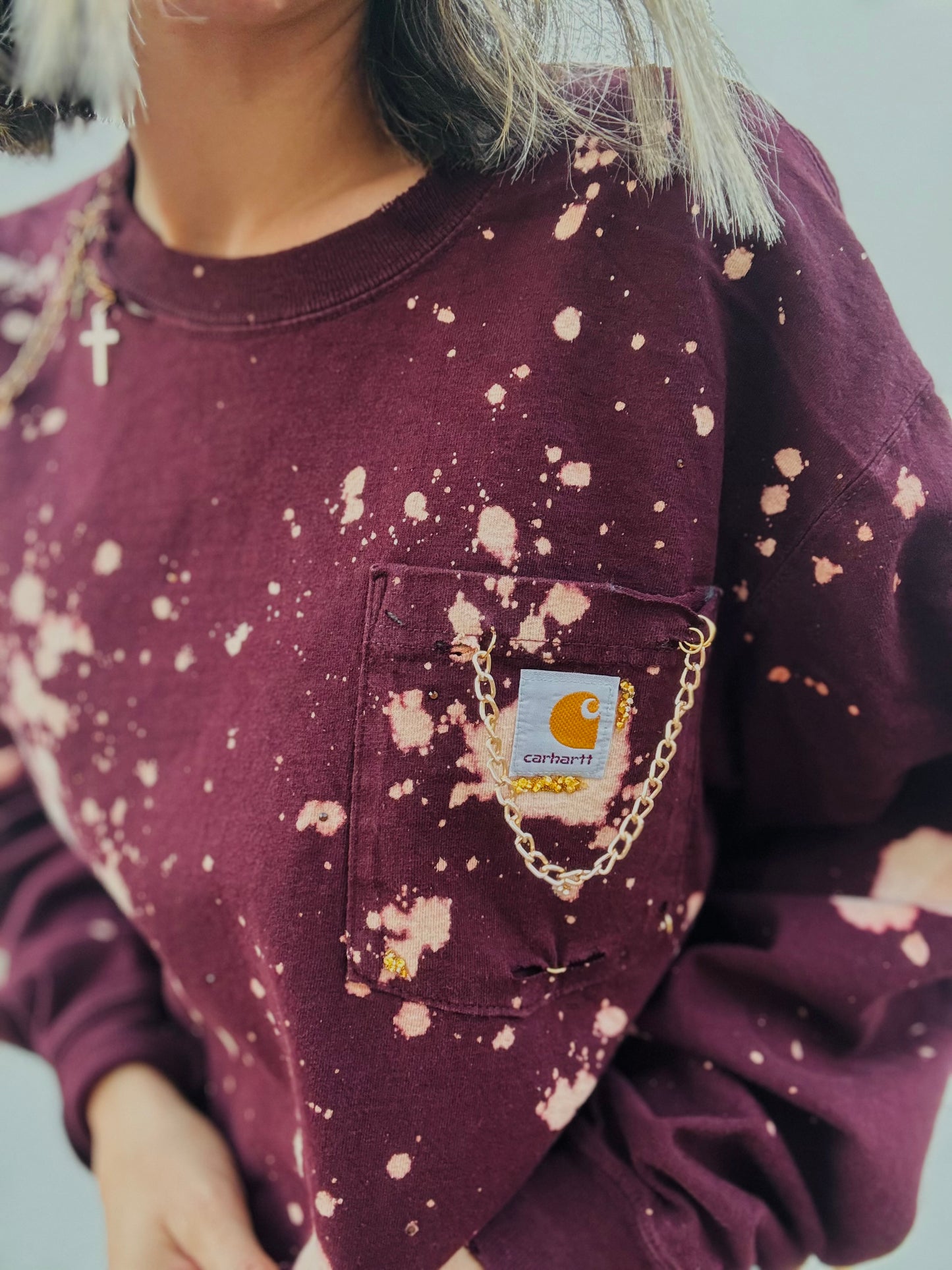 VTS- plum merlo washed + Vixen long sleeve Flannel