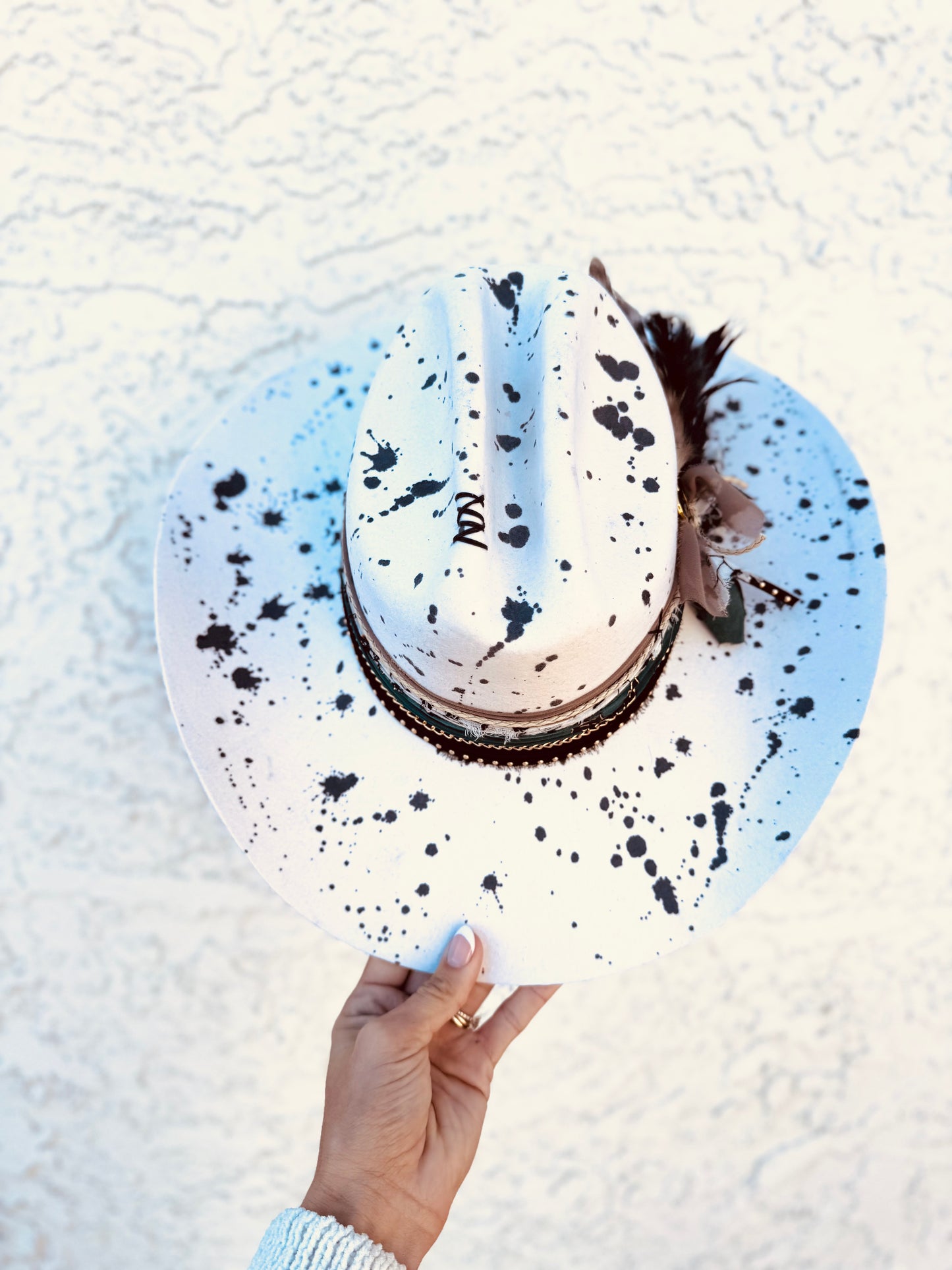 NU-Boujee Bombshell + Dyed Ivory Traditional COWGIRL BRIM