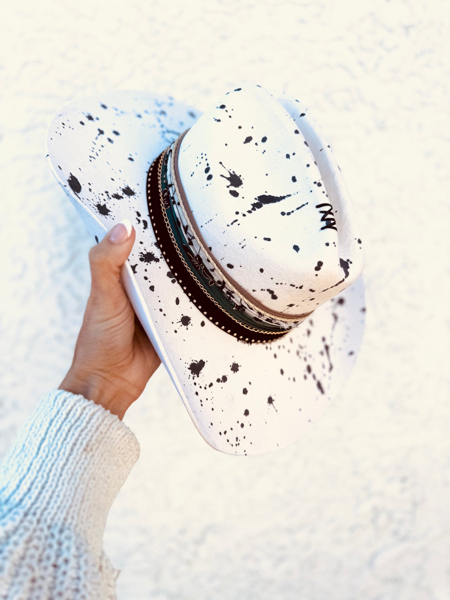 NU-Boujee Bombshell + Dyed Ivory Traditional COWGIRL BRIM