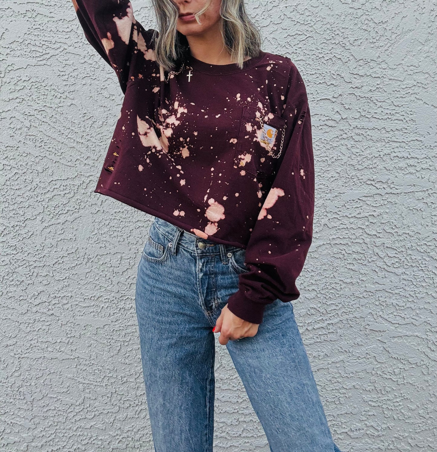 VTS- plum merlo washed + Vixen long sleeve Flannel