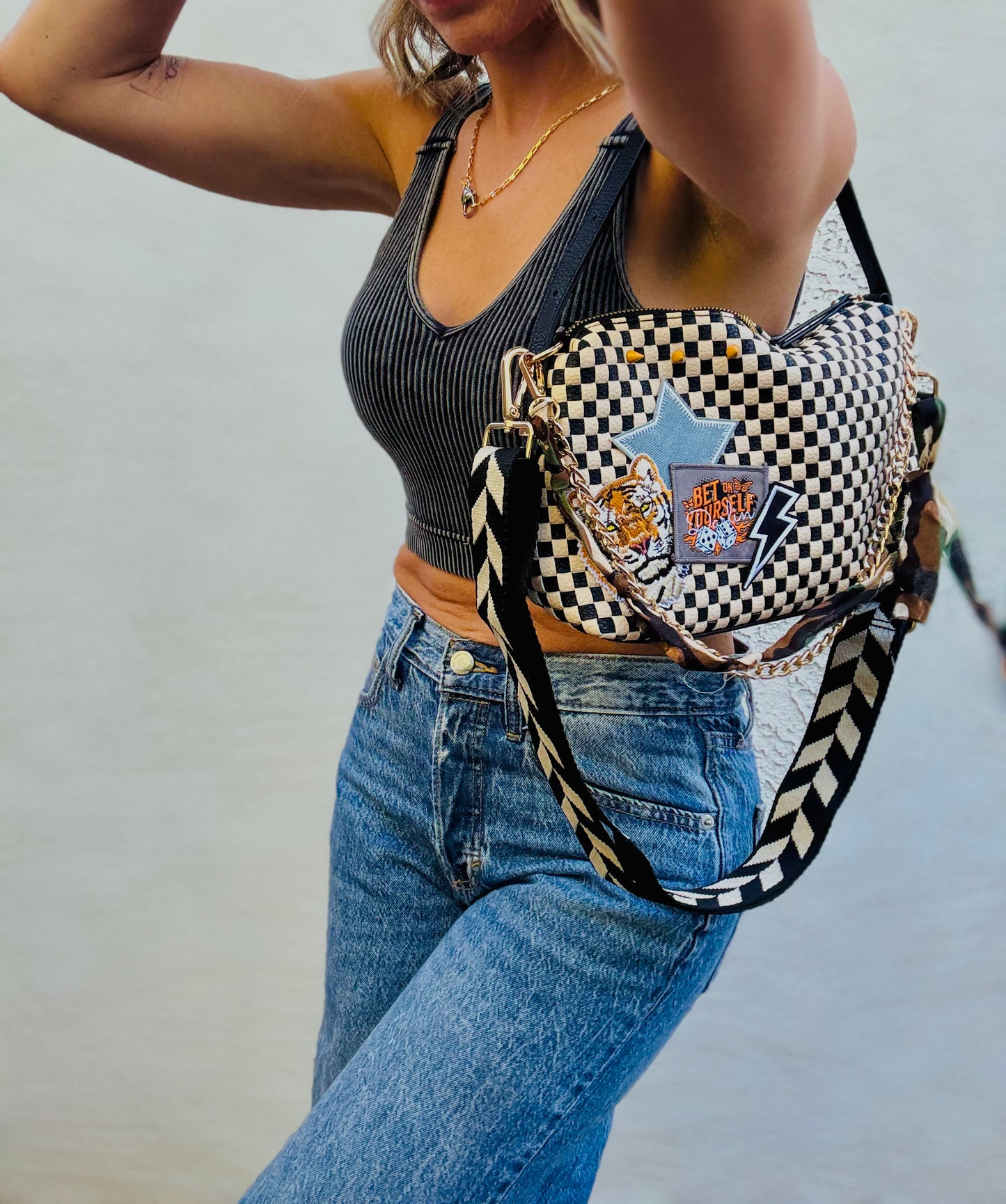 SM- bet on yourself tiger ￼+** GILBERT ** multi straps