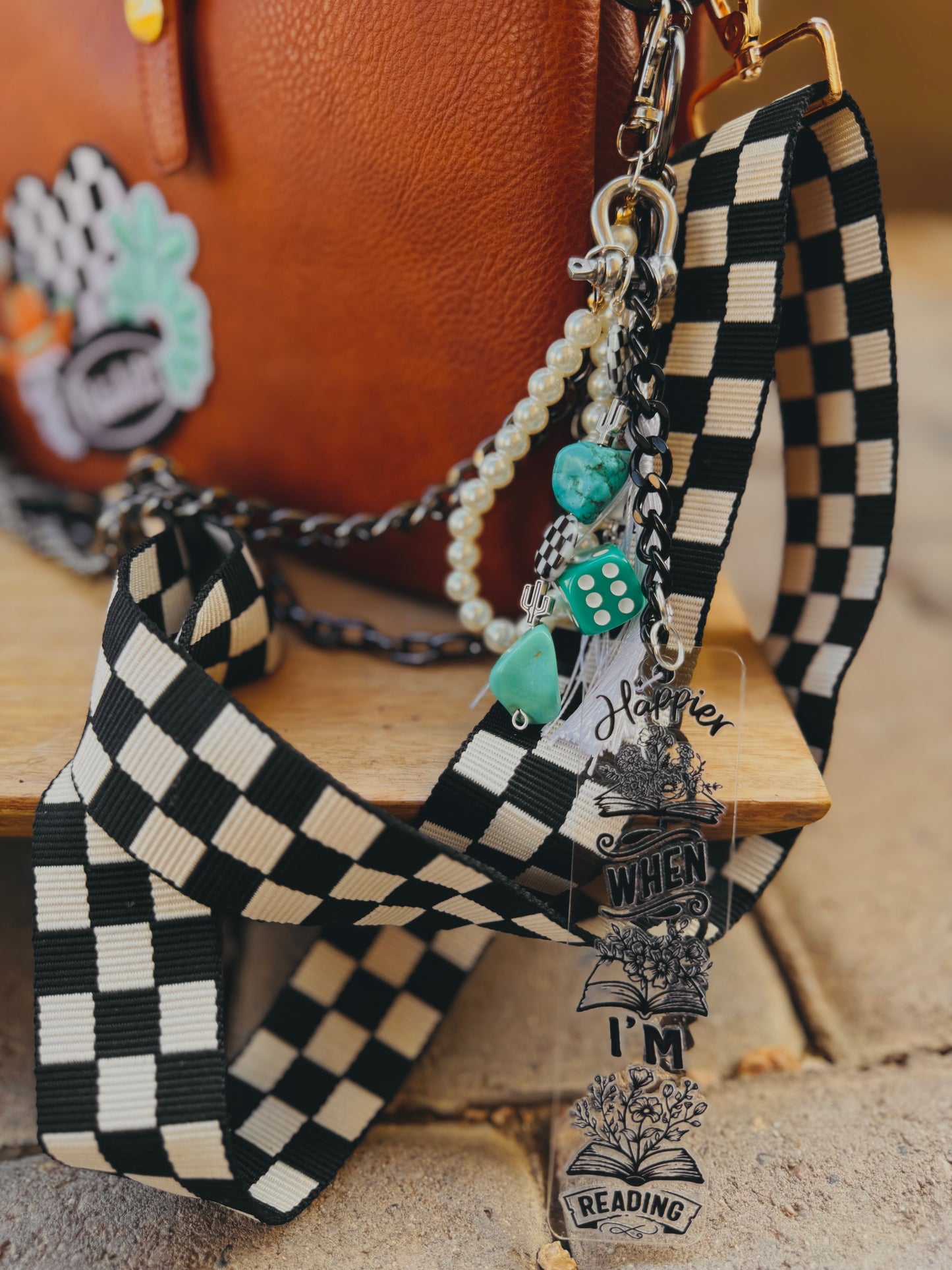 BBC-happier when I’m reading+ Turquoise lux babe hand beaded