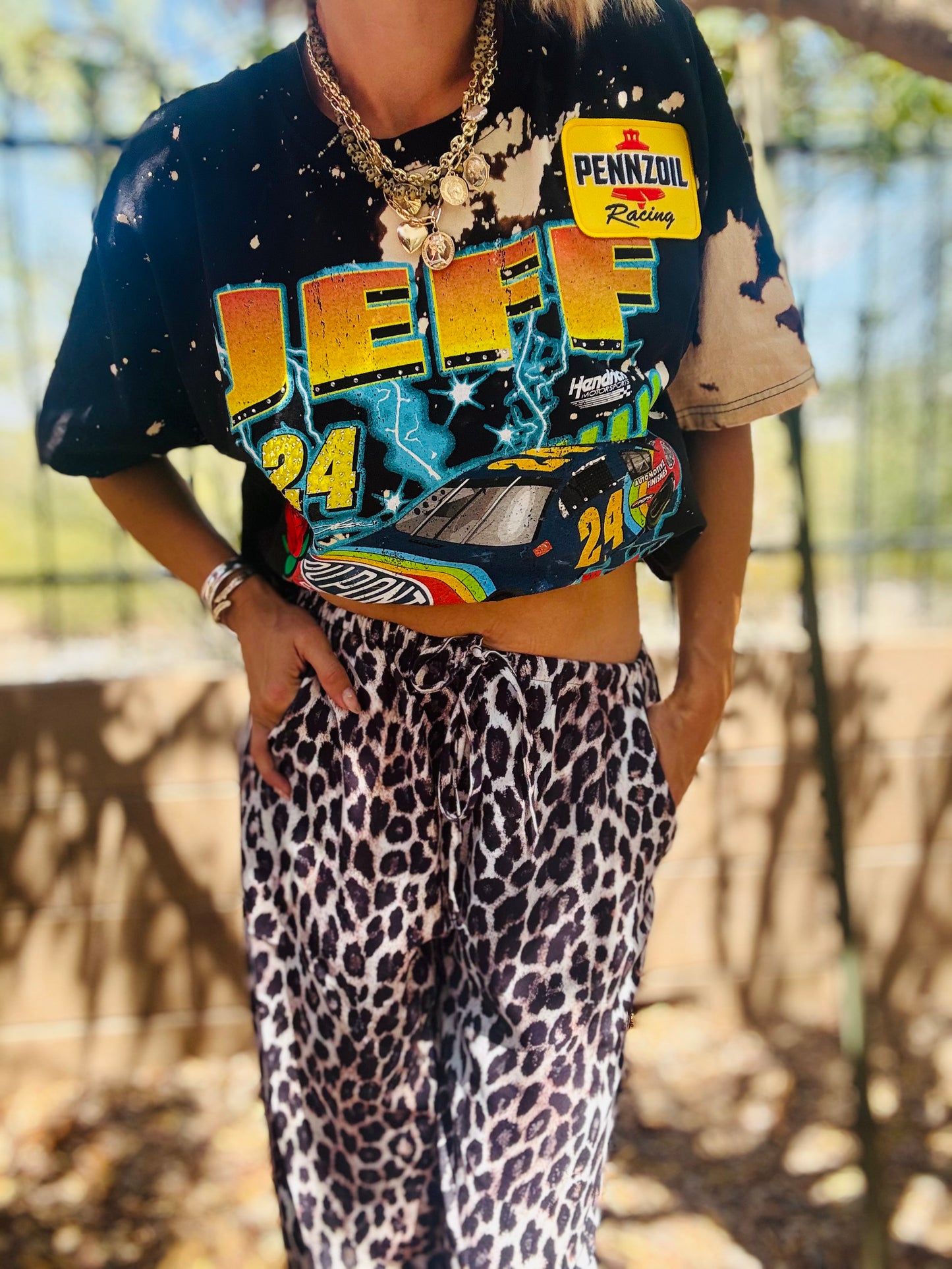 TEE-vintage race 24 - DAD TEE LARGE