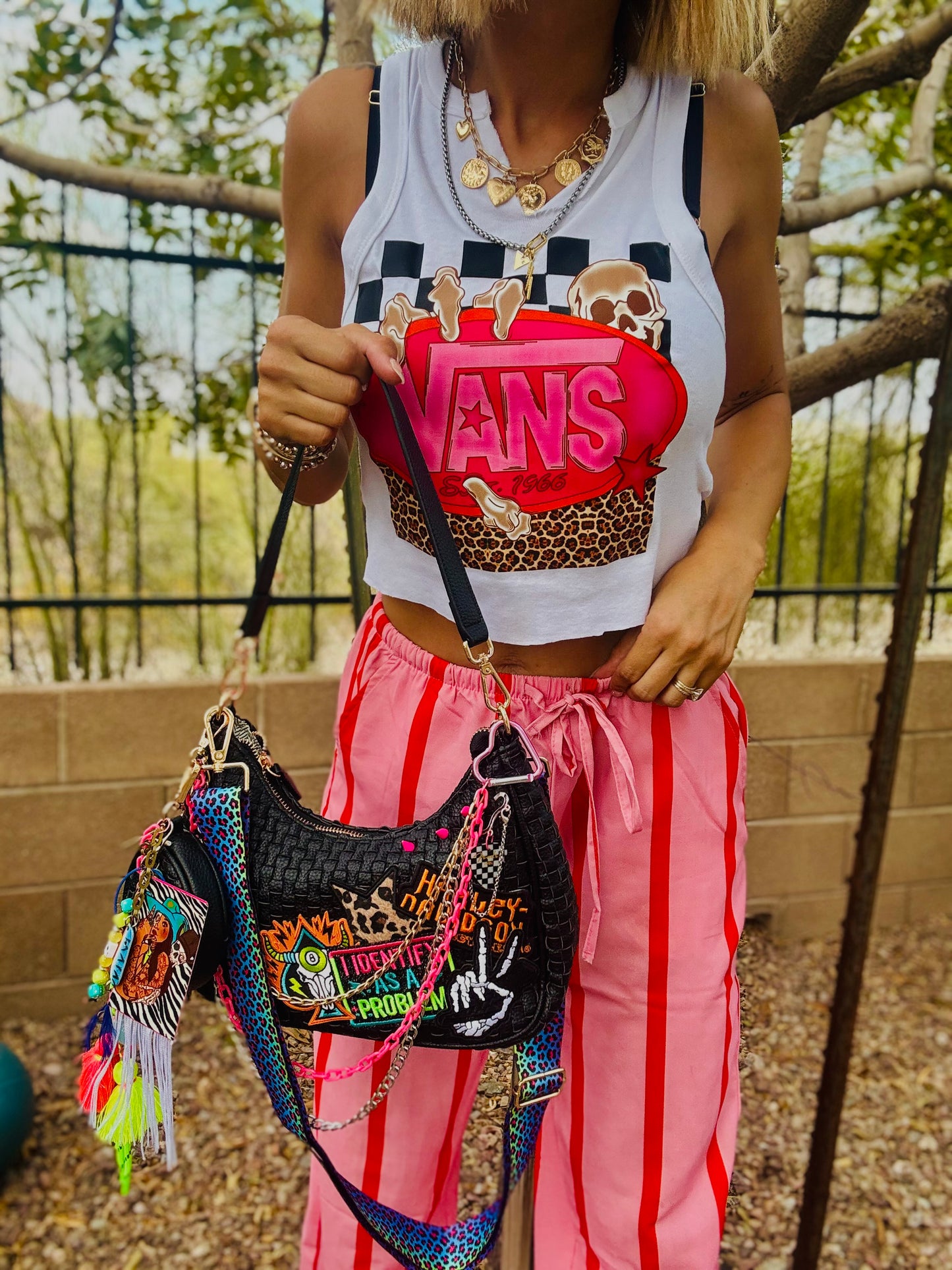 CO-neon Lisa inspired I identify as the problem bike baddie +** The Havasu  **3 STRAPS INCLUDED