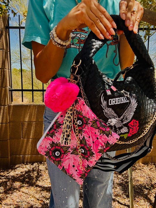 SAT-OG EAGLE + CHANDLER BAG* comes with 2 straps worn 3 ways