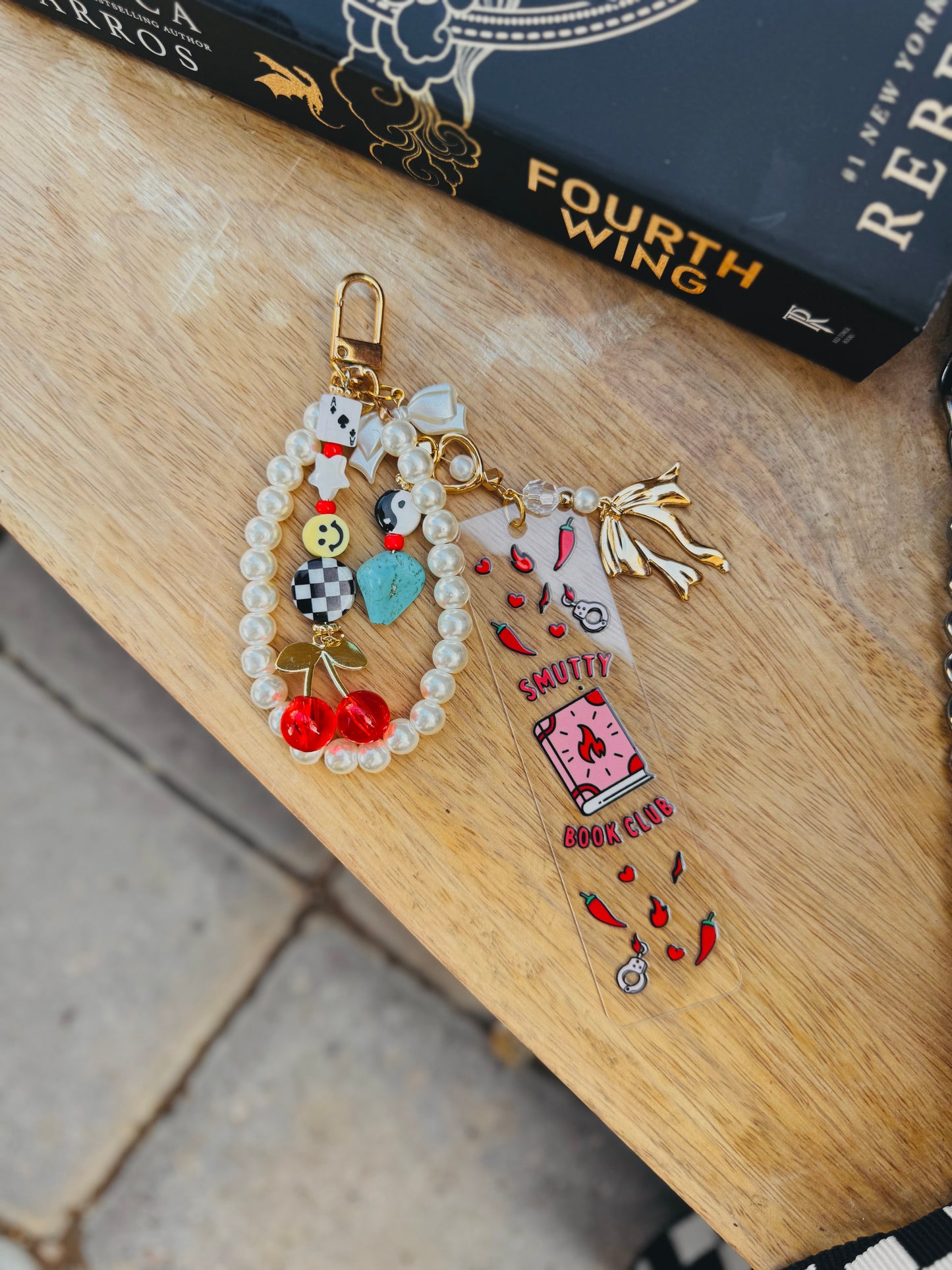 BBC-smutty book club+ hand beaded retro babe