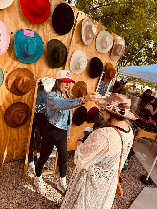 Custom Cowgirl Brim Appointment DEPOSIT & BOOKING