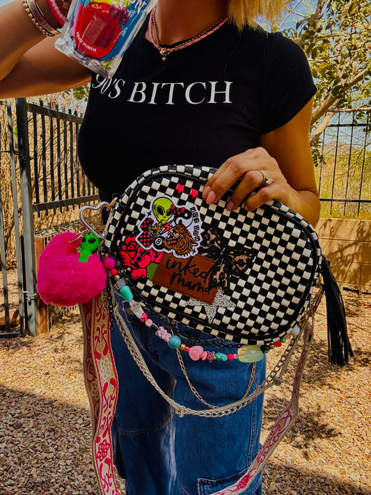 CC-Inked mama neon -*Page Bag* 2 strap 3 ways to wear