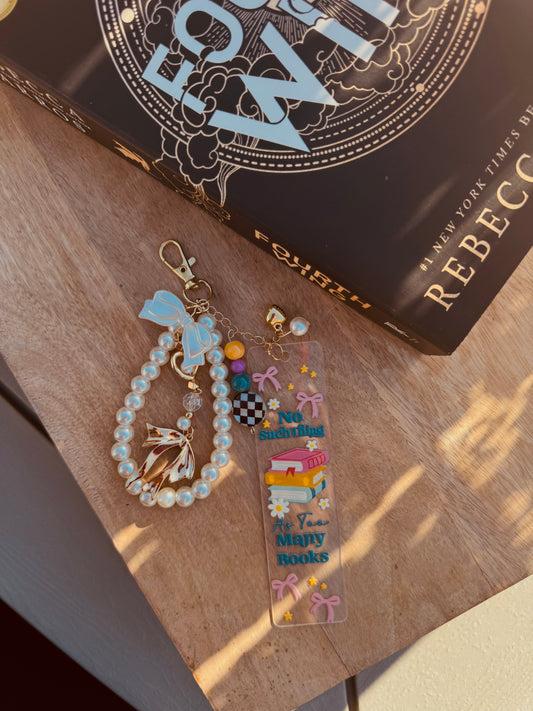 BBC-hand beaded+ no such thing as too many books