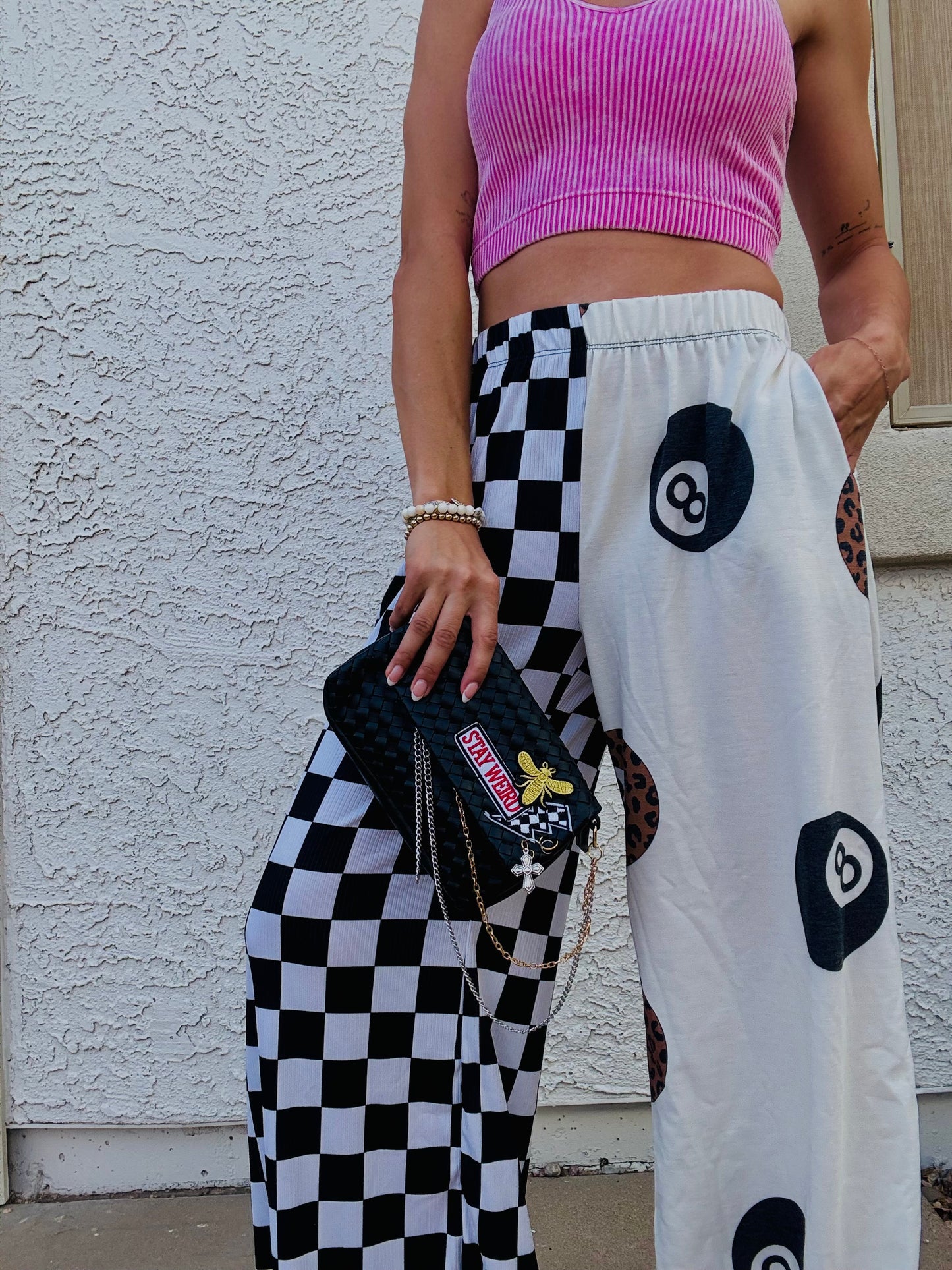 CB- DOUBLE TROUBLE+Wide Led Everyday “ not” so Casual pants