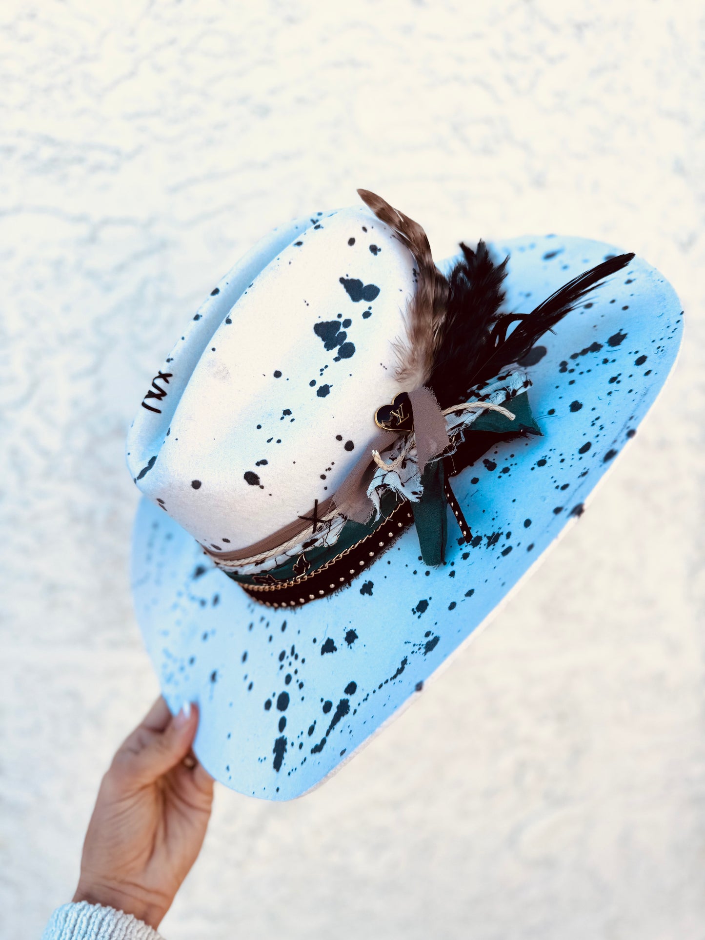 NU-Boujee Bombshell + Dyed Ivory Traditional COWGIRL BRIM