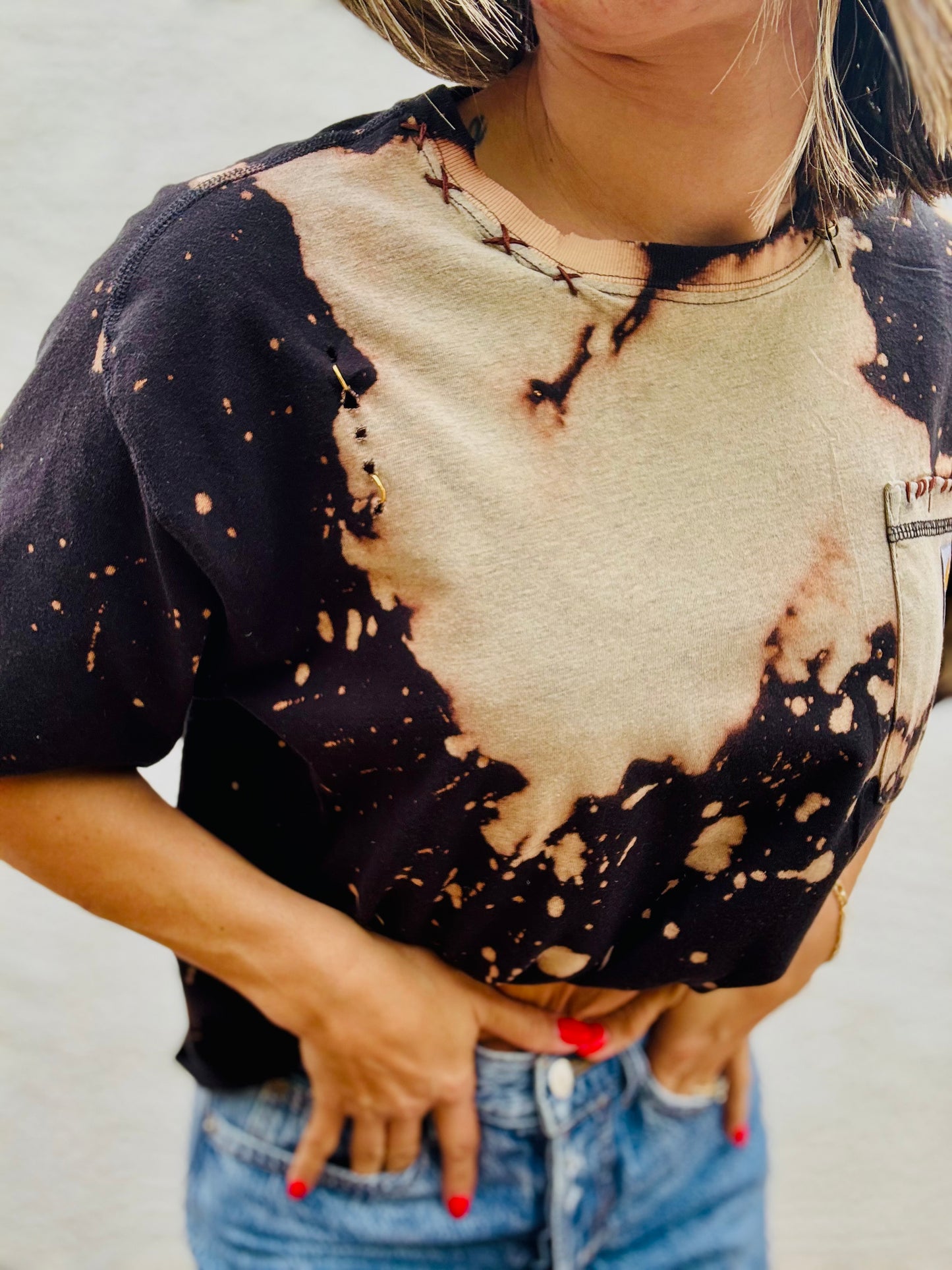 VTS-stitched hartt concho+ Vixen Tshirt